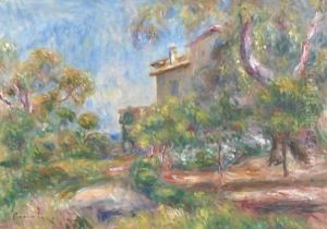 Villa A Cagnes by Pierre Auguste Renoir
