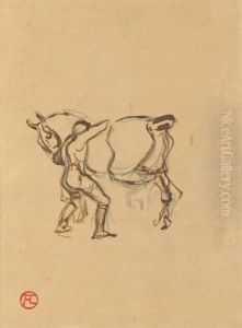 Cavalier Sellant Son Cheval