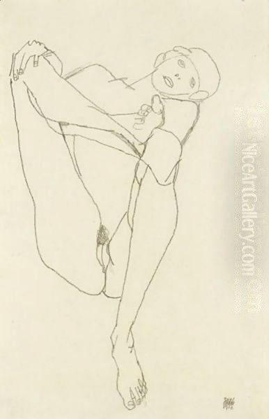 Sitzender Weiblicher Akt (Seated Female Nude) - view 1