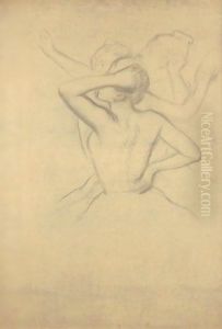 Danseuse Vue En Buste by Edgar Degas