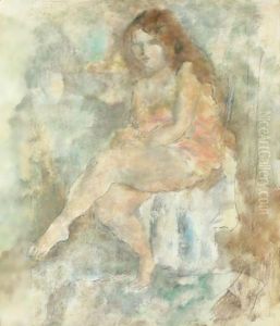 Femme Assise by Jules Pascin
