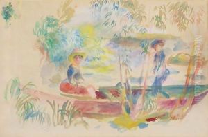 La Yole by Pierre Auguste Renoir