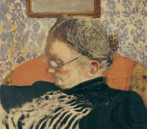La Mere De Vuillard En Profil by Jean-Edouard Vuillard