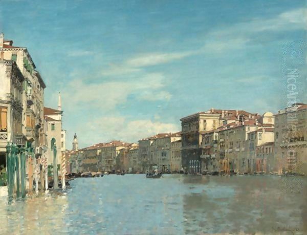 On The Grand Canal, Venice - view 1