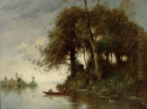 Paysage Au Bord De L'Eau
