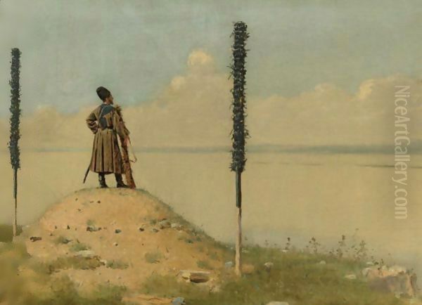 Cossack Picket On The Danube - view 1
