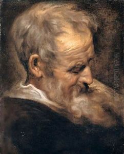 Portrait of an old man by Sir Anthony Van Dyck