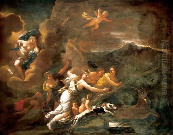 Diana And Actaeon - view 1