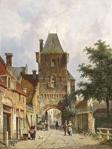A View Of The Dijkpoort, Hattem