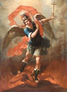 The Archangel Michael by Juan Carreno De Miranda
