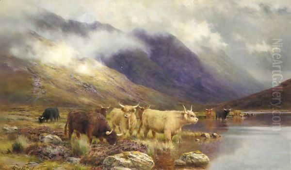 In Glencoe - The Hills Grow Dark On Purple Peaks, A Deeper Shade Descending. - view 1