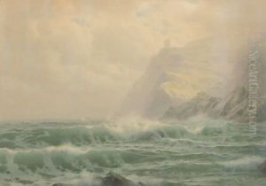 Sea, Rock, And Mist by William Trost Richards