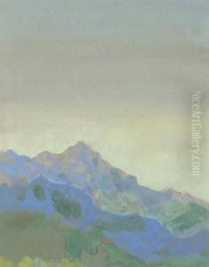 Mountain Pass by Arthur Bowen Davies