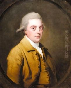 Portrait Of A Gentleman by Josepf Wright Of Derby