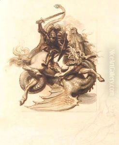 St George And The Dragon by Richard Cosway