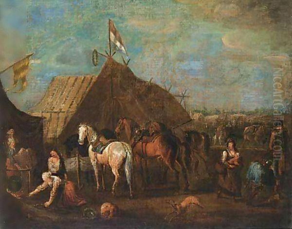 Military Encampment - view 1