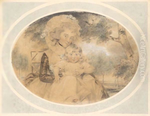 Portrait Of Judge Lushington And His Mother - view 1