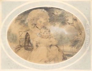 Portrait Of Judge Lushington And His Mother Portrait Of Judge Lushington And His Mother