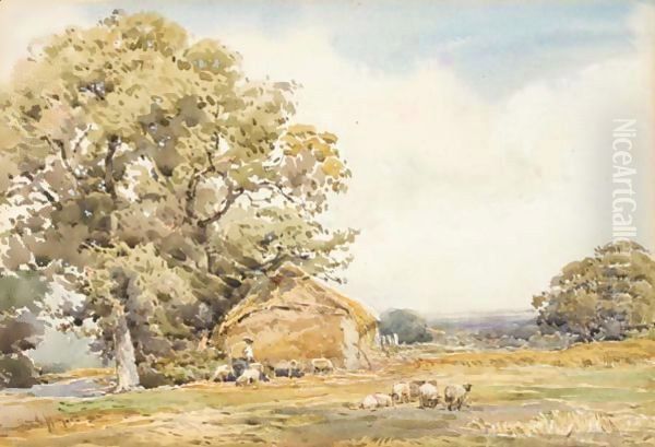 The Shepherd And His Flock - view 1