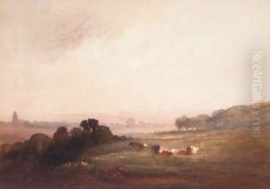 Cattle Resting by Alfred William Rich
