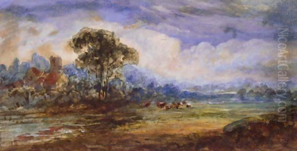 Landscape with a ruin - view 1