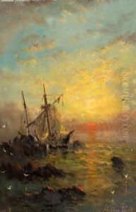 The Shipwreck by William Adolphu Knell