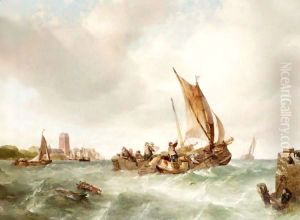 Shipping Off Amsterdam