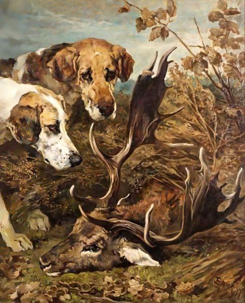 New Forest Buckhounds, Guider And Druid - view 1