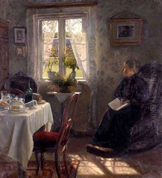 Theartist's Wife In An Interior - view 1