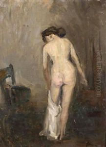Female Nude by Jean-Louis Forain