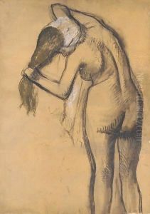 Femme A Sa Toilette 3 by Edgar Degas
