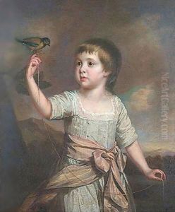 Portrait Of Miss Maria Margaret Craven by Thomas Beach
