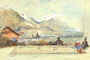 Vue D'Innsbruck by Louis Gallait