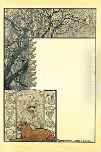 An Allegorical Composition by Carlos Schwabe
