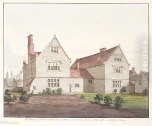 Mrs Brown's School At Harrold, Bedfordshire by Thomas Fisher