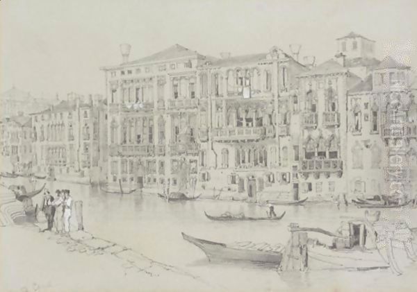 The Grand Canal, Venice by Samuel Prout