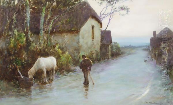 A Lane In Devon - view 1