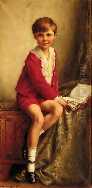Portrait Of Teddy, Son Of Lieutenant B.W.G Oates, R.N.V.R. - view 1