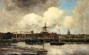 View Of A Dutch Town
