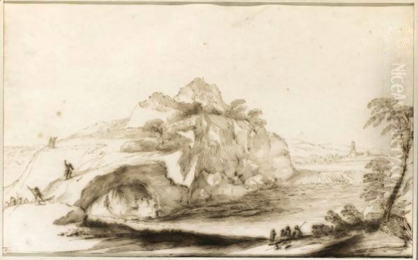 Landscape With A Natural Bridge - view 1