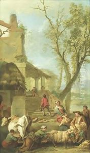 Les Quatre Saisons jean-Baptiste-Marie Pierrethe Four Seasons by Jean-Baptiste-Marie Pierre