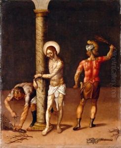 The Flagellation Of Christ by Francisco Pacheco