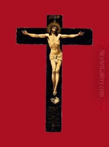 A Painted Crucifix A Painted Crucifix