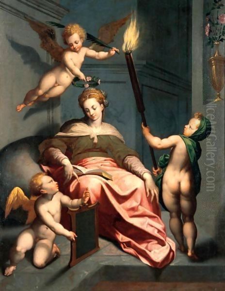 An Allegory Of Wisdom - view 1