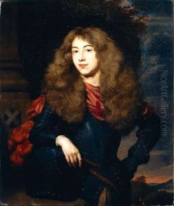 Portrait Of Joseph Hoeufft, Three-Quarter Length, Wearing Armour
