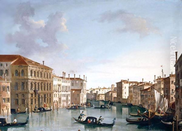 Venice, A View Of The Grand Canal Looking North-West - view 1