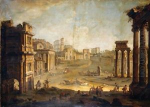 Rome, A View Of The Campo Vaccino