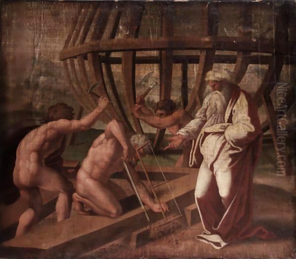 The Building Of Noah's Ark - view 1
