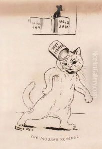 The Mouses Revenge by Louis Wain