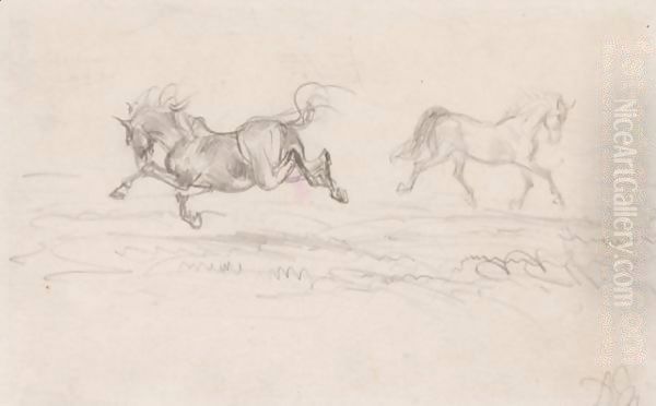 Two Stallions - view 1